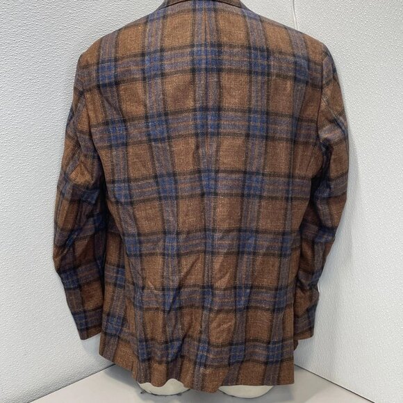 Patrick James Men’s Plaid Wool-Blend Sportcoat - Picture 2 of 7